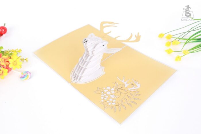 white-christmas-deer-pop-up-card-02