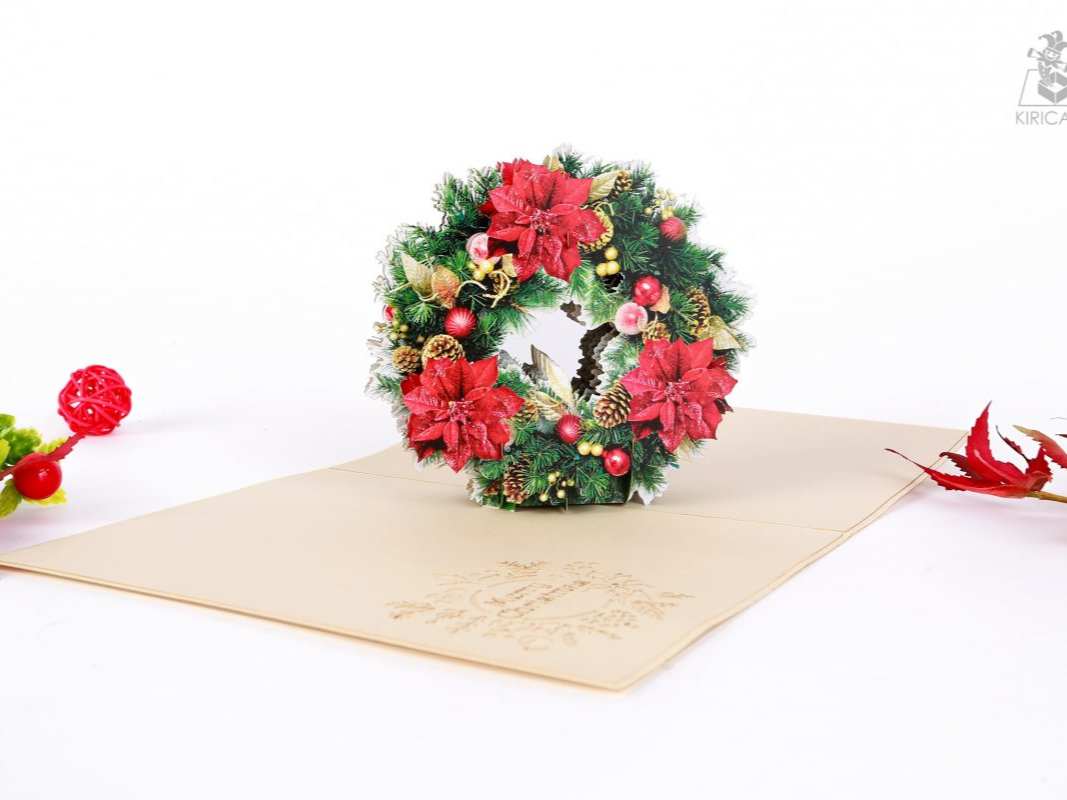 poinsettia-flowers-wreath-pop-up-card-01