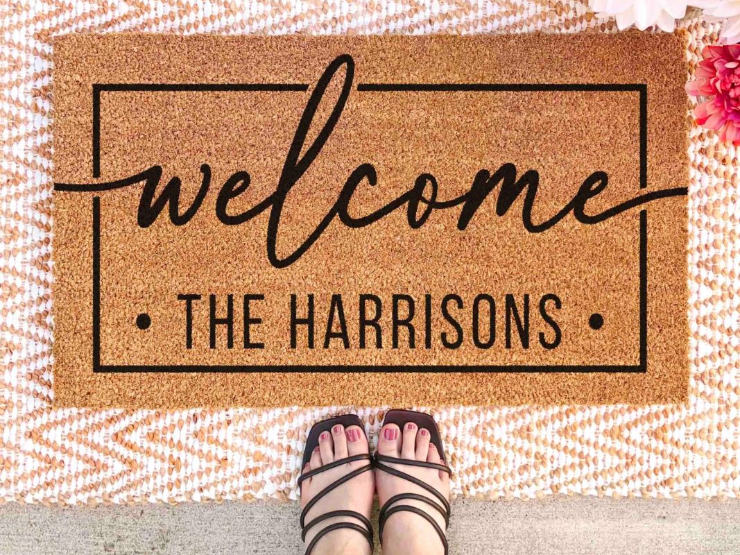 housewarming-gifts-personalized-welcome-mat