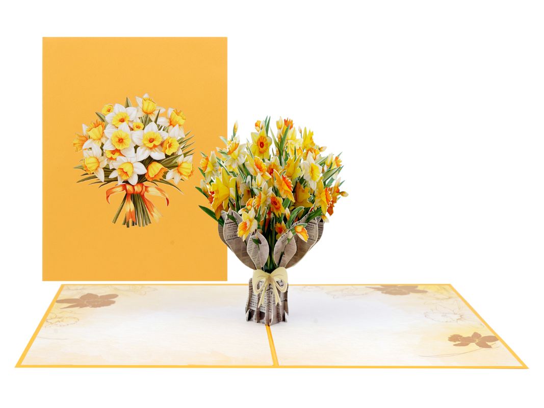 daffodil-bouquet-yellow-pop-up-card